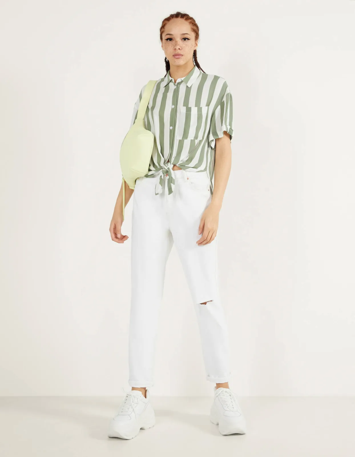 Gestreiftes Damen Hemd